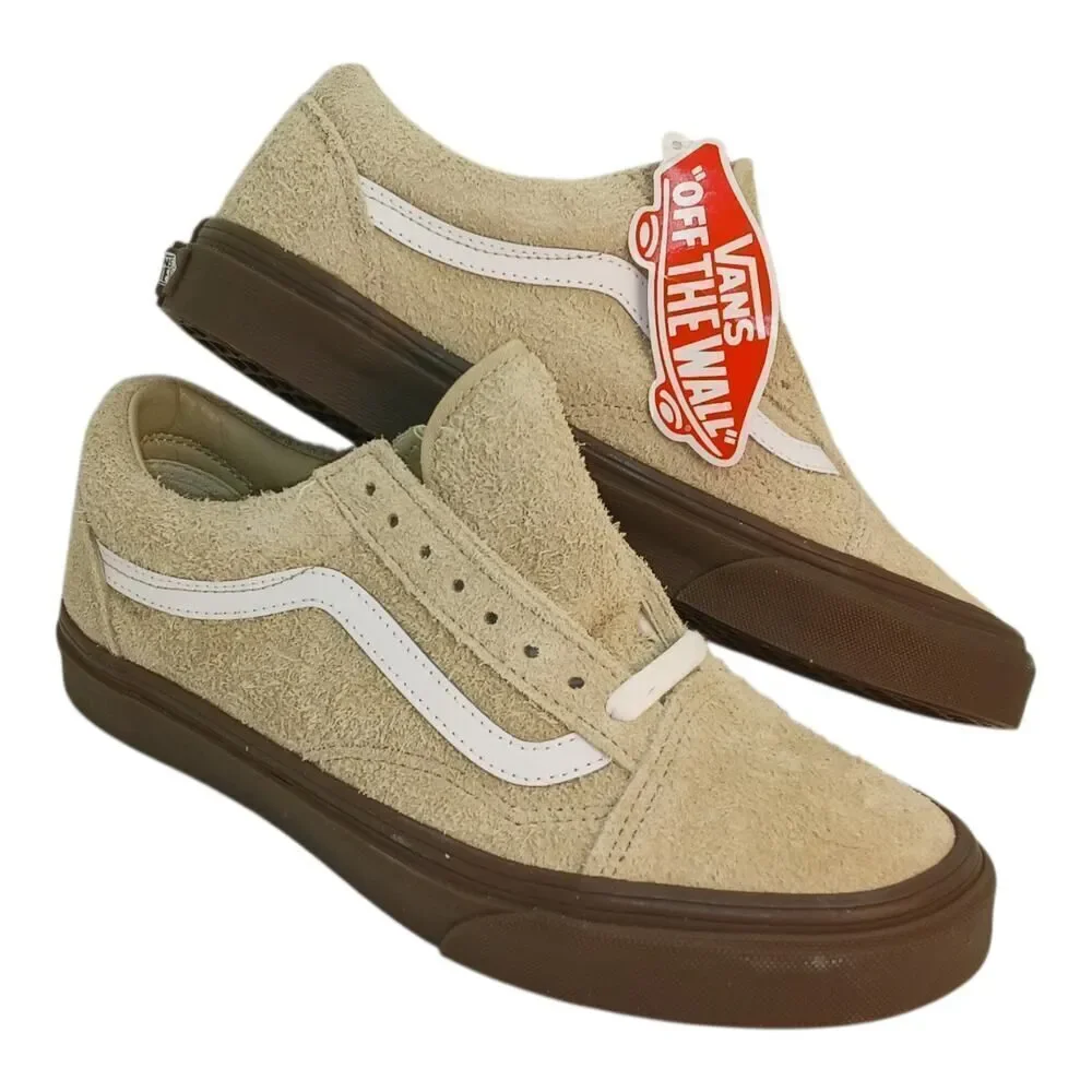 VANS Old Skool New w/Tags Tan Suede Sneakers - Men's 7 / Women's 8.5